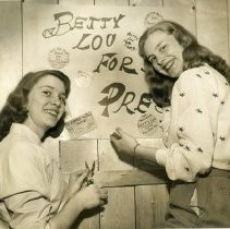 Betty Lou Hoskins and Pat Giffel